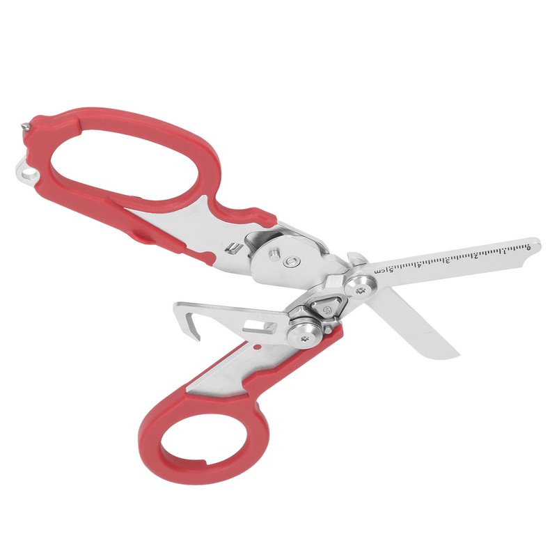 Folding Scissors Stainless Steel Clear Scale Wind Breaker Cutter Wrench