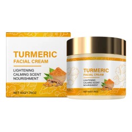 Crema Iluminadora De Cúrcuma, Hidratante Y Suave