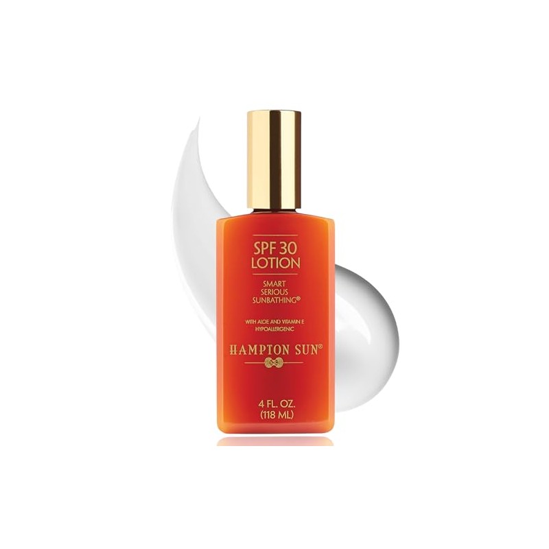 Hampton Sun SPF 30 Classic Sun Lotion Luxury Sunscreen Anti-Aging
