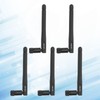 5pcs Antenna 423-433MHz SMA Male Omnidirectional Antenna for Wireless Communication