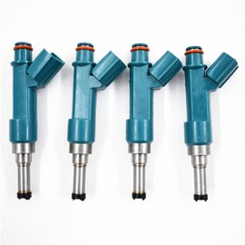 waltyotur 4 inyectores de combustible 23250-37020 de repuesto para Toyota Prius 2010-2015/para Lexus CT200h 1.8L 2011-2015
