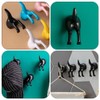 Zerodeko Metal Hangers Heavy Duty 5pcs Tail Hooks Hat Coat