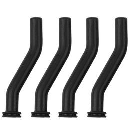 TopHomer 4pcs Vacuum Hose Compatible with 596163 Vacuum Hose Compatible with John Deere D140 160 170 D125 D130 Lawn Mower,Husqvarna YTH24v48 YTH22v46 GTH27V48LS