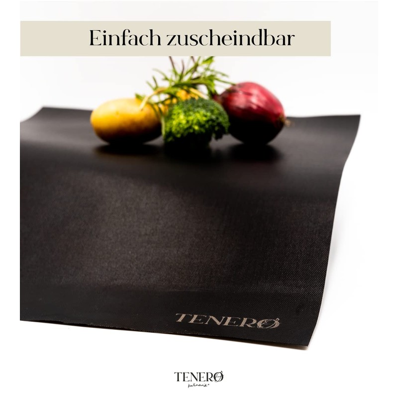 TENERO Grill Mat, Set of 5, 40 cm x 33