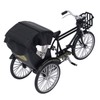 Rickshaw Model Retro Design Decorative Interesting Alloy 3 Wheel Rickshaw