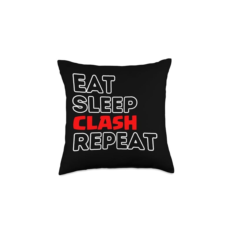 Eat Sleep Clash Repeat Video Game Royale Video Gamer Throw