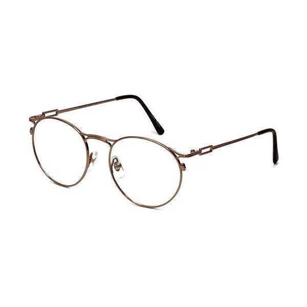 Fashion Optical Company Designer Reading Glasses New York in Brown