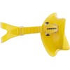 CRESSI F1 Mask Yellow - Frameless Mask for Diving and