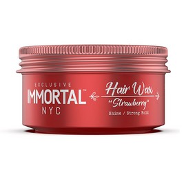 Immortal NYC Hair Wax Shine/Strong Hold 150ml ( 2 Pack  ) | Strawberry