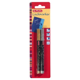 Herlitz Paint Marker - Gold/ Silver