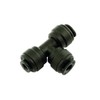 Connect 31039 Push-Fit Tee Union 12mm 5pc,Black