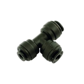 Connect 31039 Push-Fit Tee Union 12mm 5pc,Black