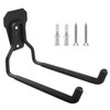 Maclean 1 x Garage Hook, Garage Wall Mount for Tyres,