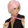 ピンク　ショート　ウィッグ、かつら　大人用　SASSY 2 TONE WIG- PK/WH