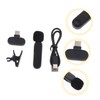 Totority Wireless Clip Microphone Lavalier Mic for Mobile Phones Noise