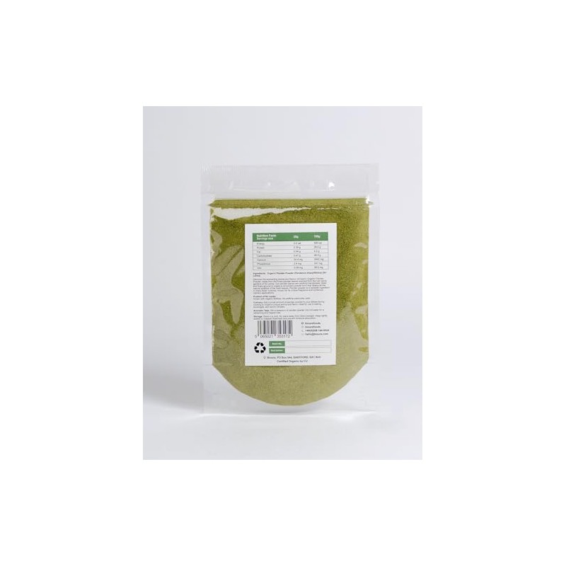 Bioura Organic Ceylon Pandan Powder 50g, Rich Aroma, Unique Flavour,