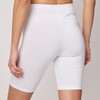 Merry Style MS10-200 Women's Cotton Short Leggings - White, size: