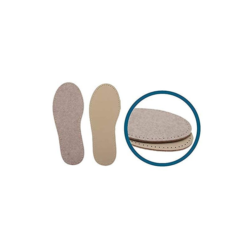 Stafil Felt Sole for Slippers Crochet, Felting or Knitting Size,