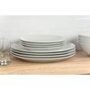 10 Strawberry Street Simply Coupe Dinnerware Set, White, Service for