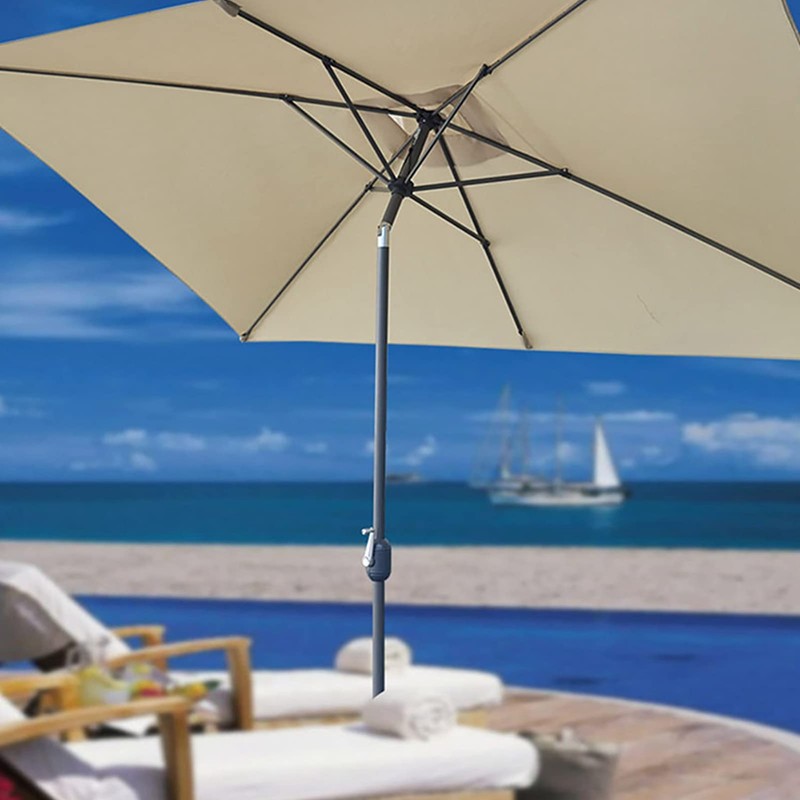 Patio Umbrella Replacement Canopy for 6 Ribs 10 x 6.5
