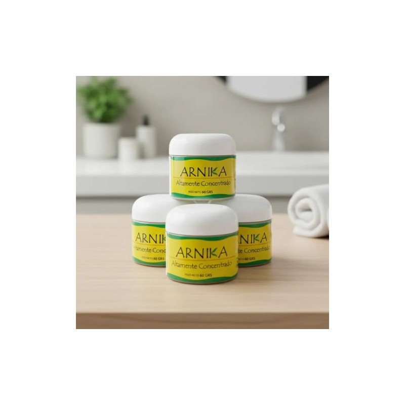Pack Pomada Árnica Altamente Concentrada Crema Corporal Alivio Anti Calambres