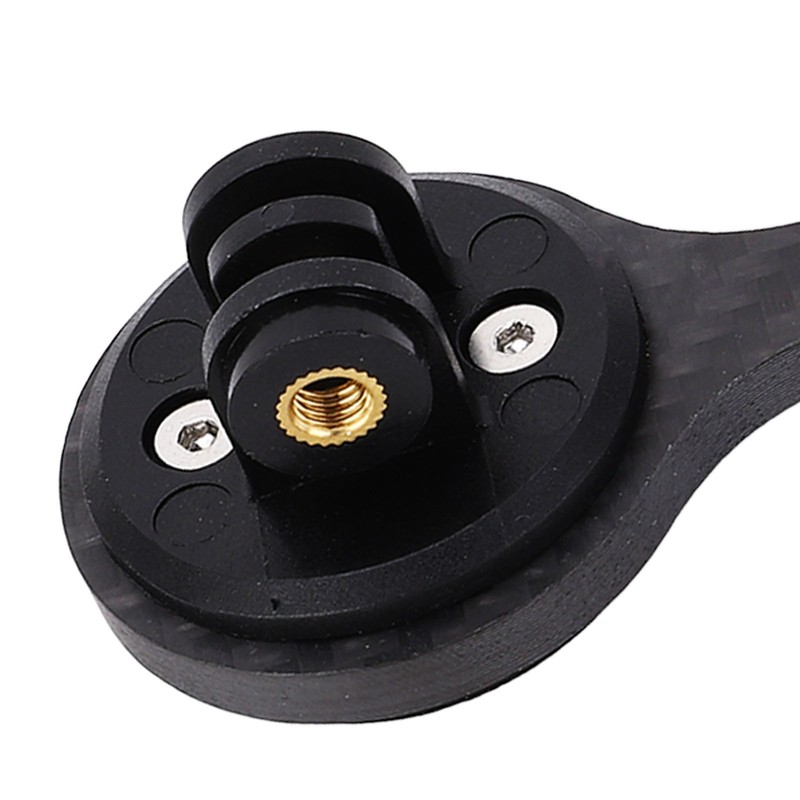 Bike Computer Mount Holder Carbon Fiber Bicycle Computer Extended Holder