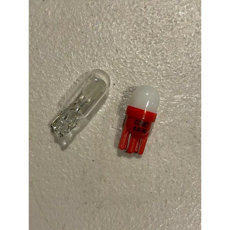 Mitchell Lighting Pinball Machine Glass LED's 555 type Lamp bulb