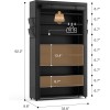 Shoe Rack with Cover,10 Tier Shoe Organizer Storage,Free Standing Tall