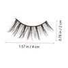 TOVINANNA Long-lasting Curl Natural False Lashes Fake Eyelash Extensions Comfortable