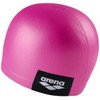 arena Logo Moulded Swim Cap, Pink