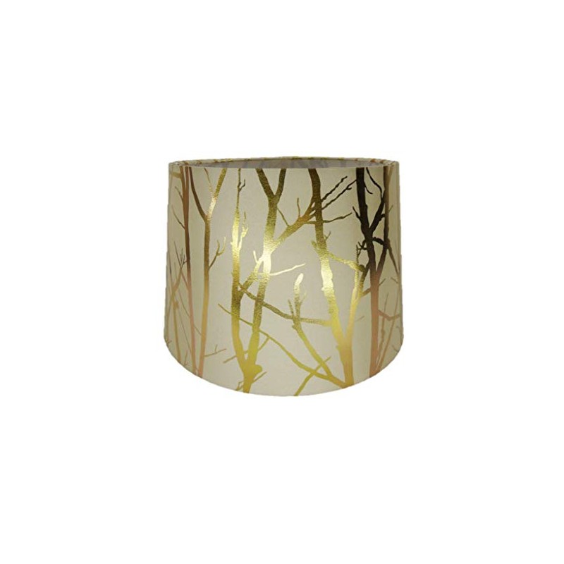 Tree Pendant Cream 11" Empire Drum Lampshade for Ceiling or