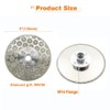 Electroplated Diamond Cutting Grinding Disc,BRSCHNITT 5 inch 125mm for Granite