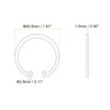 uxcell 10Pcs 38mm Internal Retaining Ring Circlip, 304 Stainless Steel