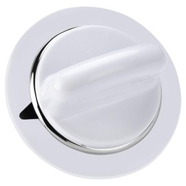 AMI PARTS WE1M654 Timer Knob with Metal Ring for General Electric Dryer & Hotpoint Dryers - Replaces AP3995098 WE01M0443 WE1M443(1PC)