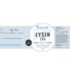 naturafit Lysine 500 Capsules, Pack of 60 Capsules