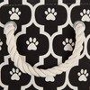 Bone Dry 6192 Pet Storage Collection Lattice Paw Print, Medium