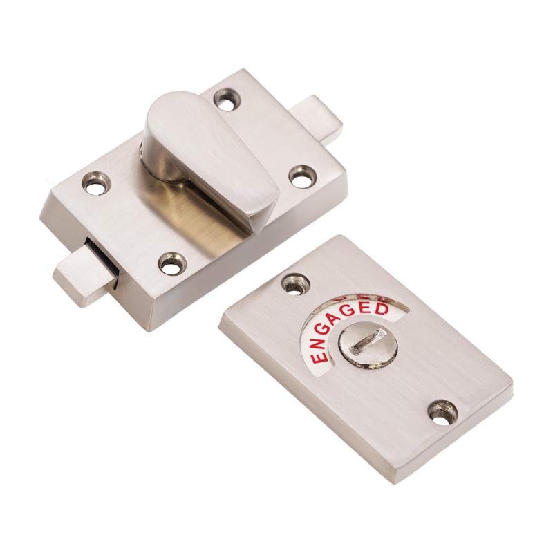 Infinity Decor Chrome or Satin Vacant and Engaged Indicator Bolt
