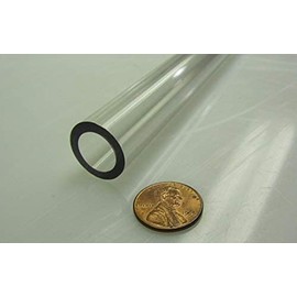 Tenite CAB Butyrate Round Tube .750" (3/4") OD x .500" (1/2") ID x 1/8" Wall x 6 Ft. Length 1 pc