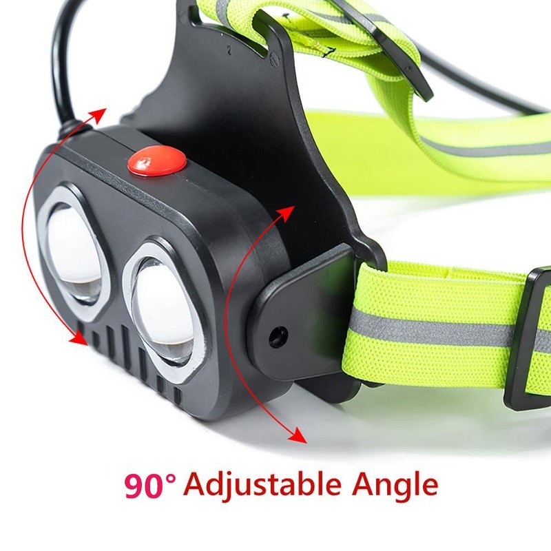 Chest Running Light LED Rechargeable Chest Light Back Warning Light