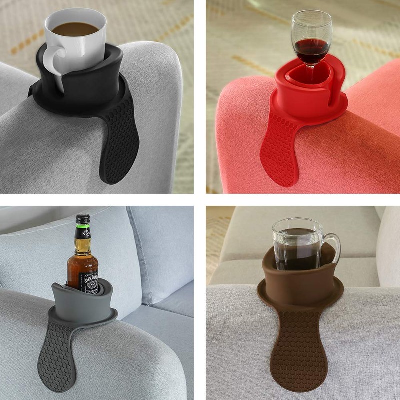 Sofa Cup Holder - Watruer The Ultimate Anti-Spill Holder Silicone