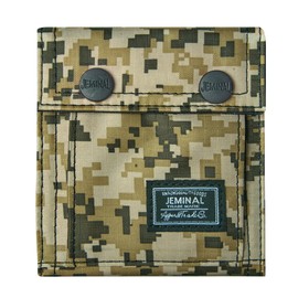 FOXISZMC Men's Camo Printed Bifold Wallet, Kids Wallet for Teen Boys, Khaki, Military Camouflage Wallet