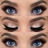 Eyeliner, Eyebrow & Eyeshadow Stencil Template Kit Makeup A Type BL08824 100ea
