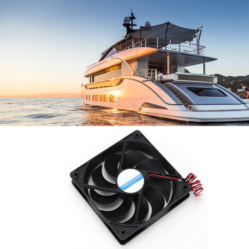 12V/24V Air Vent Fan Cooling Exhaust Ventilator for RV Campers