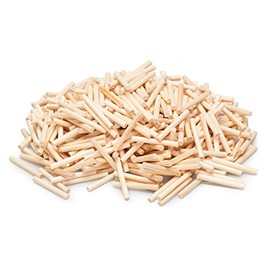 Mendi 300 Wooden Sticks 5 cm Long x 5 mm Diameter