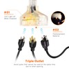 Giraffe Tools DE14 Retractable Extension Cord Reel 50 ft 14/3AWG
