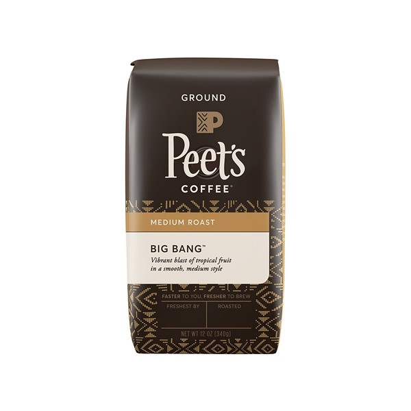 Peet's Coffee Big Bang, Medium Roast Ground Coffee, 12 oz