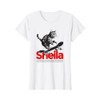 SHEILA - Adorable girl name with cute Cat T-Shirt