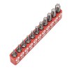 Genius Tools SB-711TP 11 Piece Star Screwdriver Bit Set