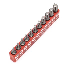 Genius Tools SB-711TP 11 Piece Star Screwdriver Bit Set