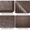 J&V TEXTILES Medallion Embossed Kitchen Mat Cushioned Anti Fatigue Floor